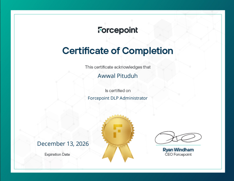 Forcepoint DLP
